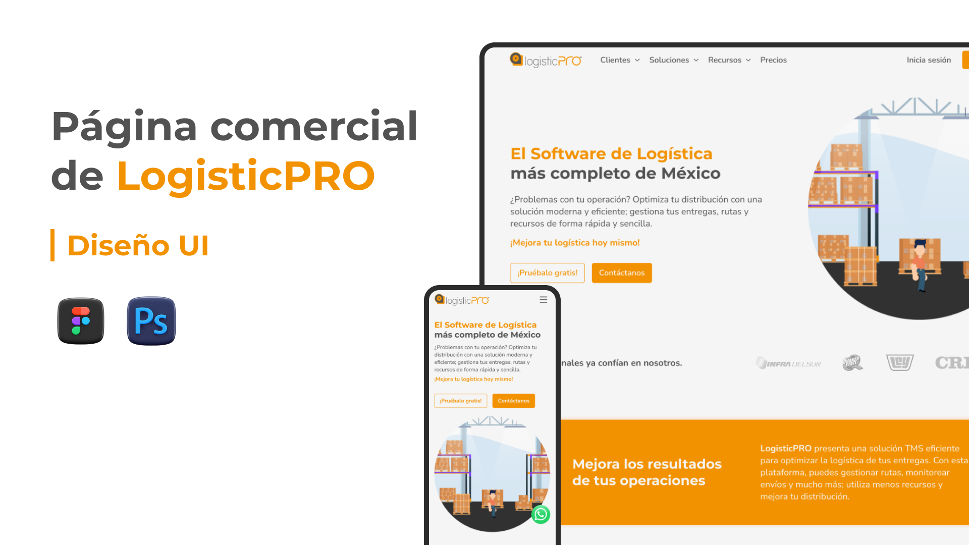 LogisticPRO Website